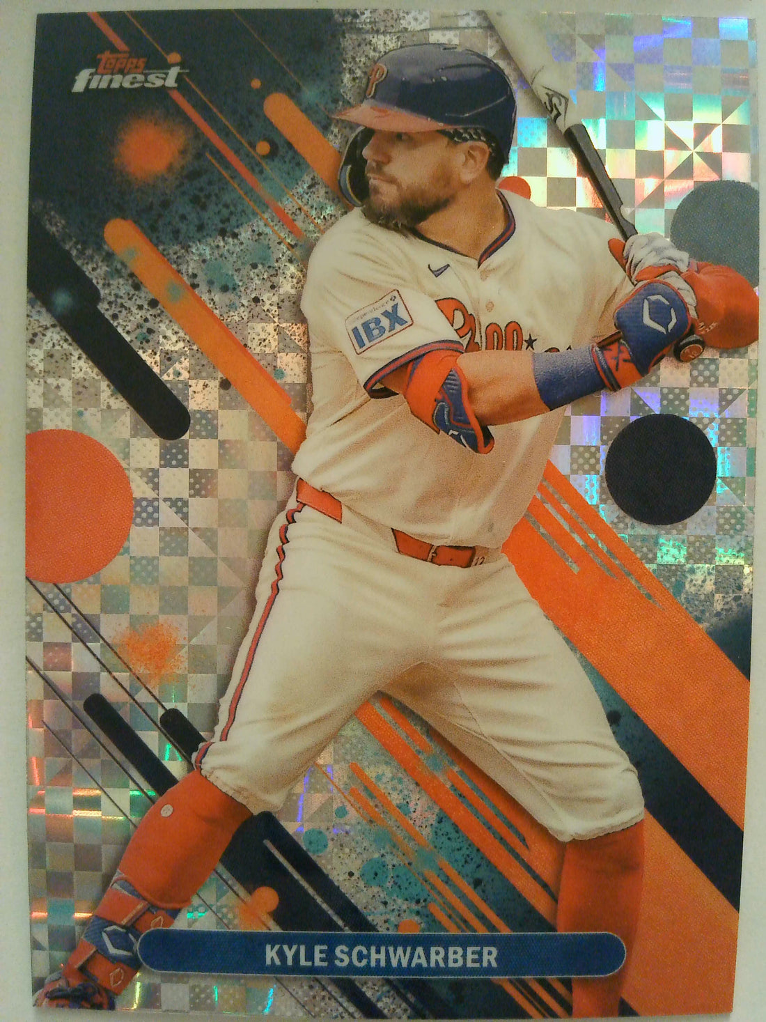 2025 Finest Baseball Checkerboard Kyle Schwarber #88