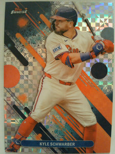 2025 Finest Baseball Checkerboard Kyle Schwarber #88