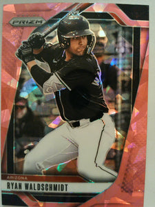 2025 Panini Prizm Baseball Pink Ice Prizms Ryan Waldschmidt #24