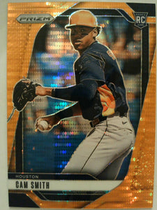 2025 Panini Prizm Baseball Orange Pulsar Prizms 267/399  Cam Smith #263 Rookie
