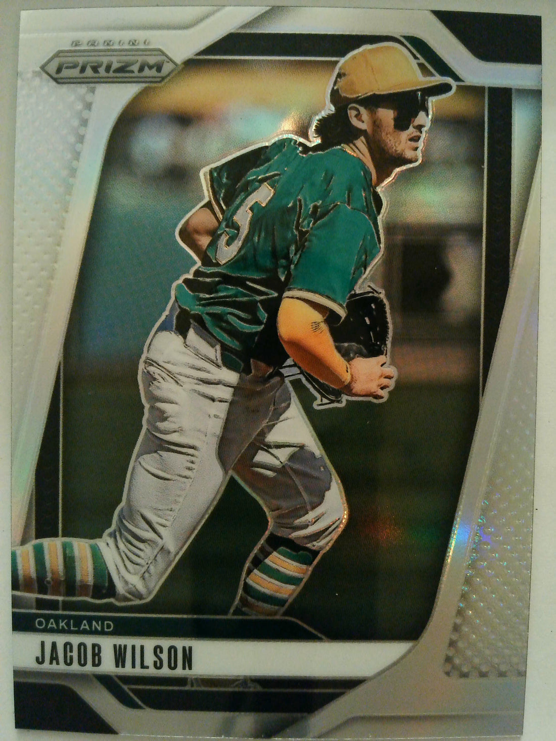 2025 Panini Prizm Baseball Silver Prizms Jacob Wilson #90 Rookie