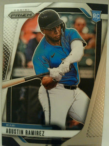 2025 Panini Prizm Baseball Agustin Ramirez #34 Rookie