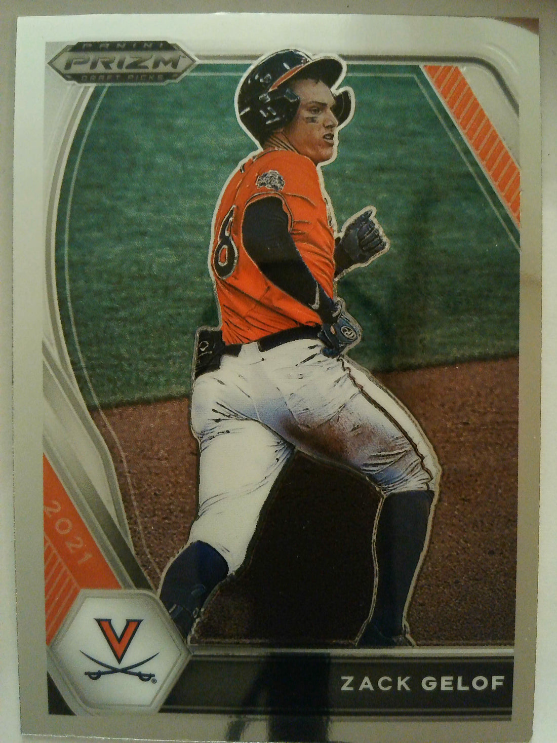 2021 Panini Prizm Draft Picks Baseball Zack Gelof #PDP60