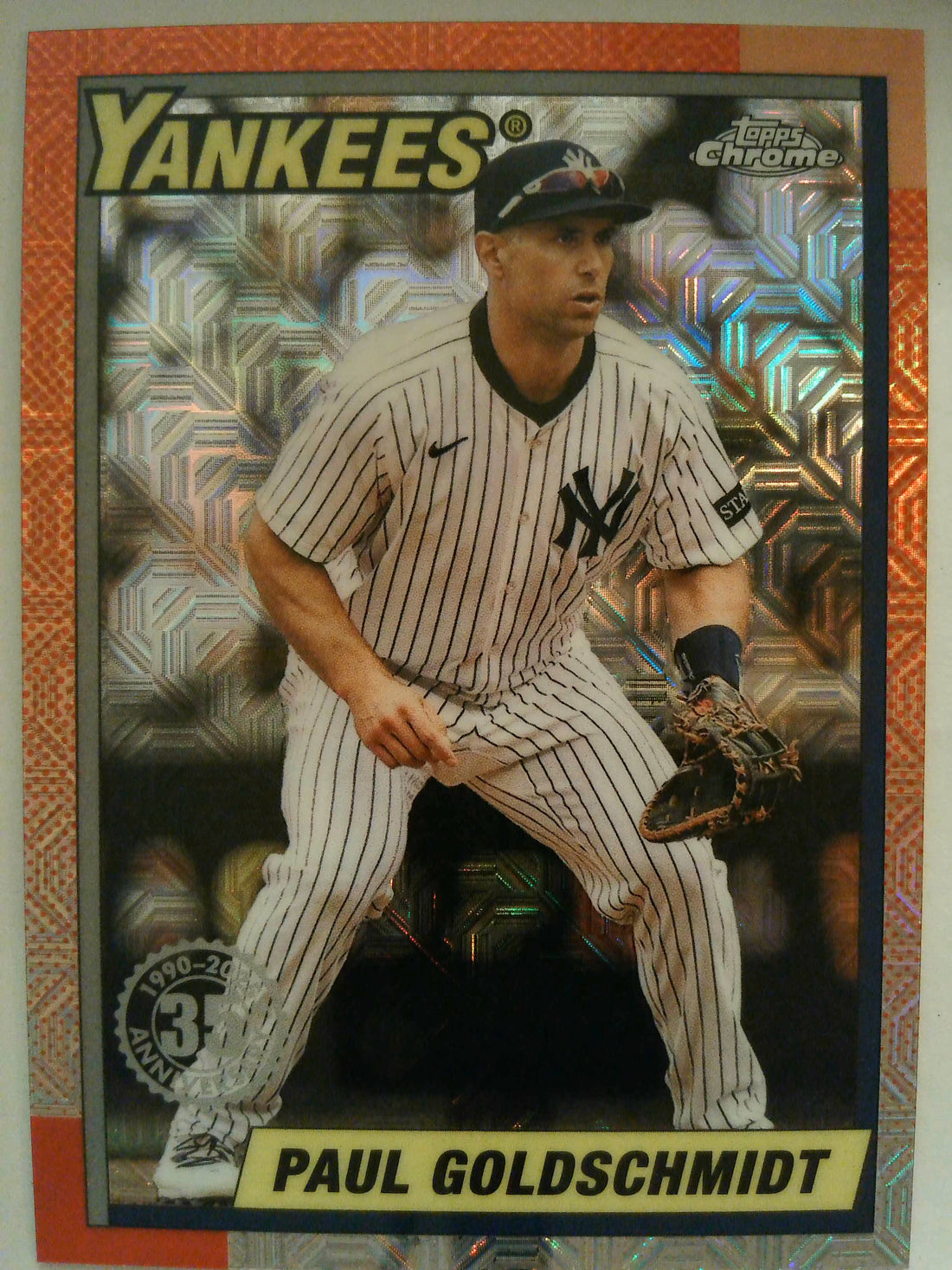 2025 Update Baseball 1990 Topps Baseball Chrome Paul Goldschmidt #U90C-12