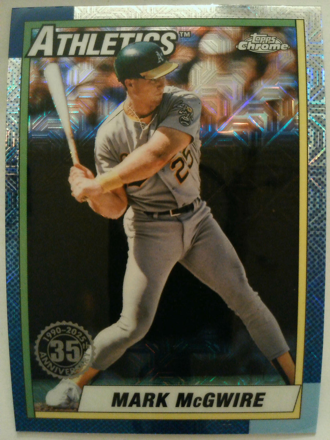 2025 Topps 1990 Topps Baseball 35th Anniversary Chrome Mark McGwire #T90C-52