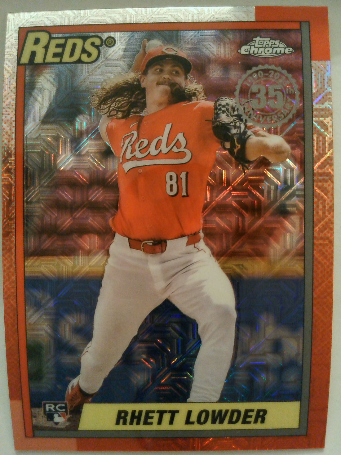 2025 Topps 1990 Topps Baseball 35th Anniversary Chrome Rhett Lowder #T90C-29