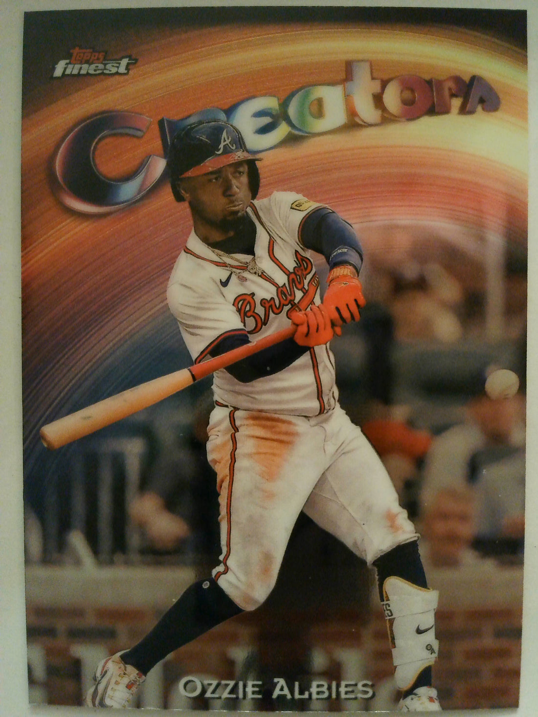 2025 Finest Baseball Creators Ozzie Albies #C-19