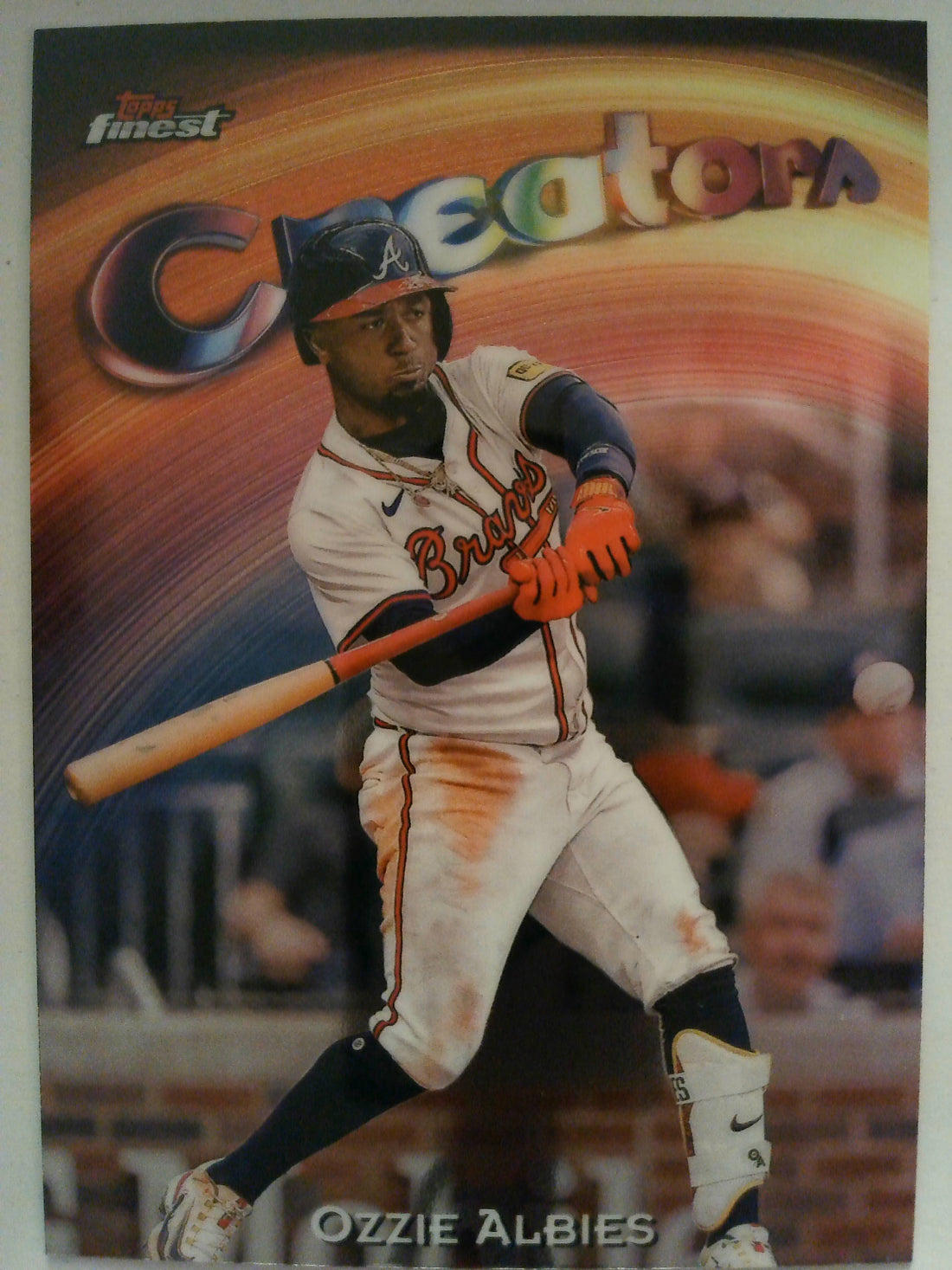 2025 Finest Baseball Creators Ozzie Albies #C-19