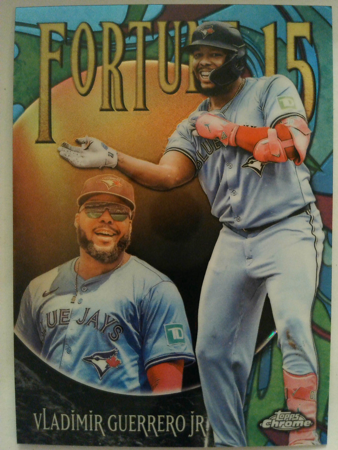 2025 Topps Chrome Update Baseball Fortune 15 Vladimir Guerrero Jr. #F15-7