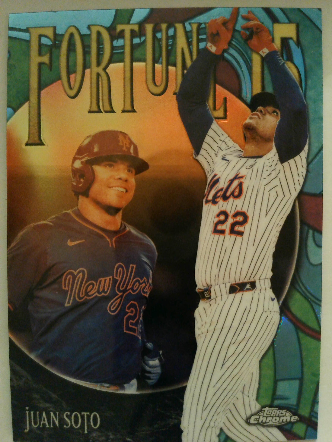 2025 Topps Chrome Update Baseball Fortune 15 Juan Soto #F15-1
