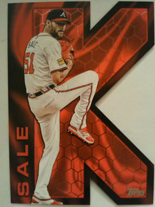2025 Topps Baseball K Zone Die Cuts Chris Sale #KZ-3