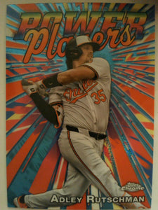 2025 Topps Chrome Baseball Power Players Adley Rutschman #PP-5