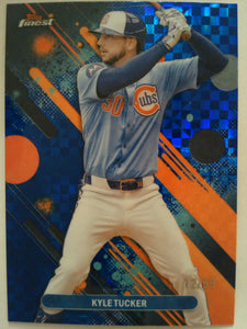 2025 Finest Baseball Blue Checkerboard 12/99 Kyle Tucker #86