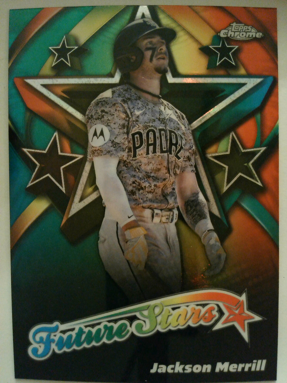 2025 Topps Chrome Baseball Future Stars Jackson Merrill #FS-3