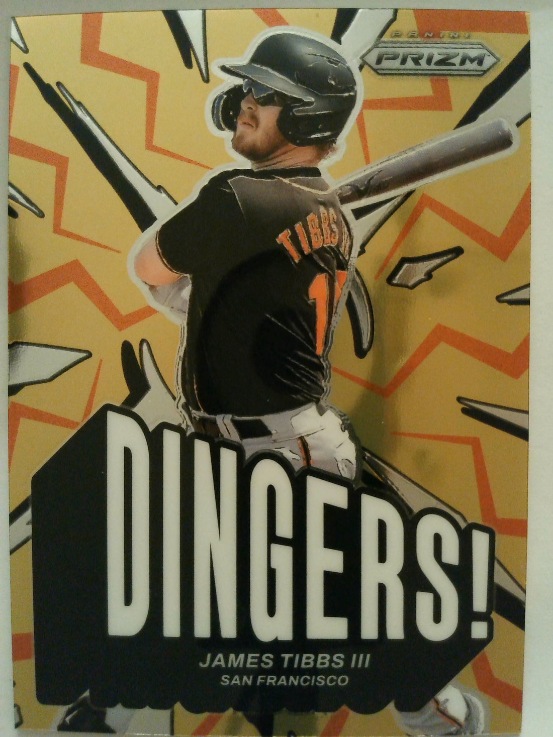 2025 Panini Prizm Baseball Dingers! James Tibbs III #25