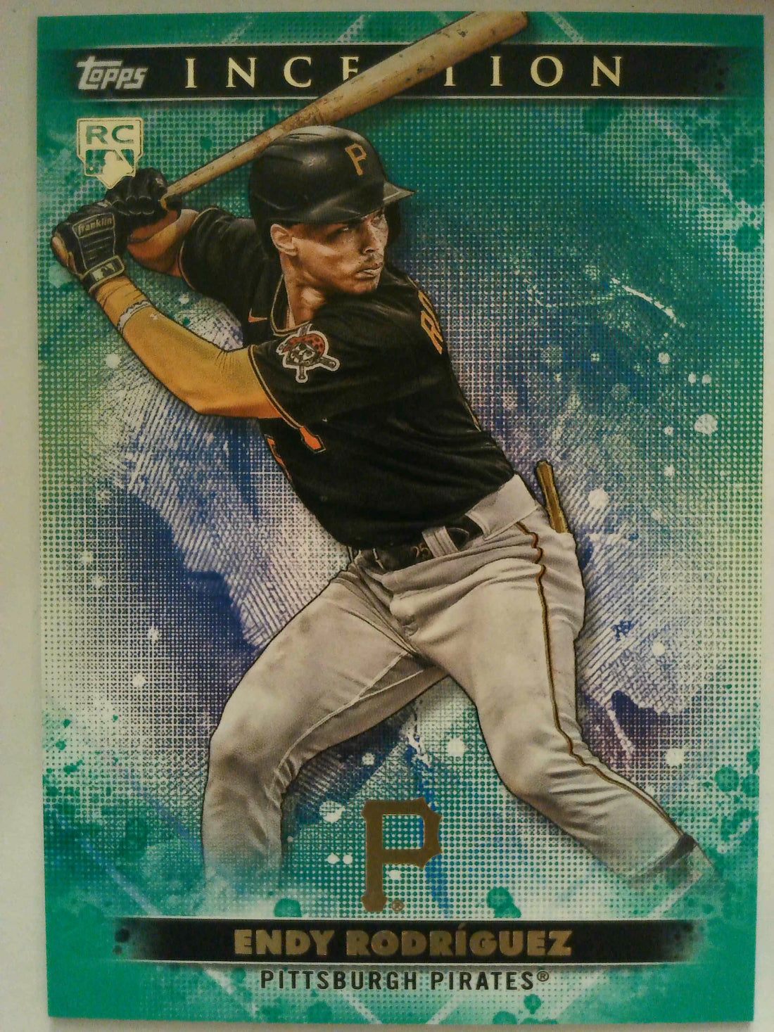 2024 Topps Inception Baseball Green Endy Rodríguez #75 Rookie