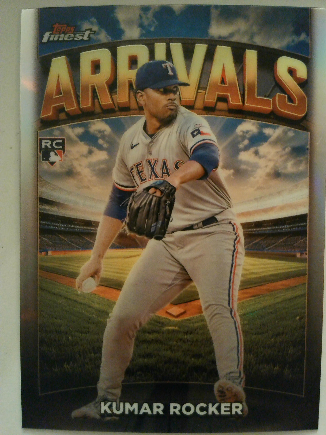 2025 Finest Baseball Arrivals Kumar Rocker #A-13