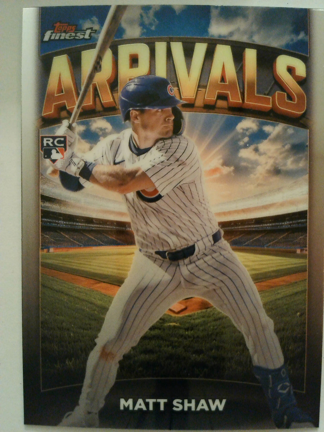 2025 Finest Baseball Arrivals Matt Shaw #A-29