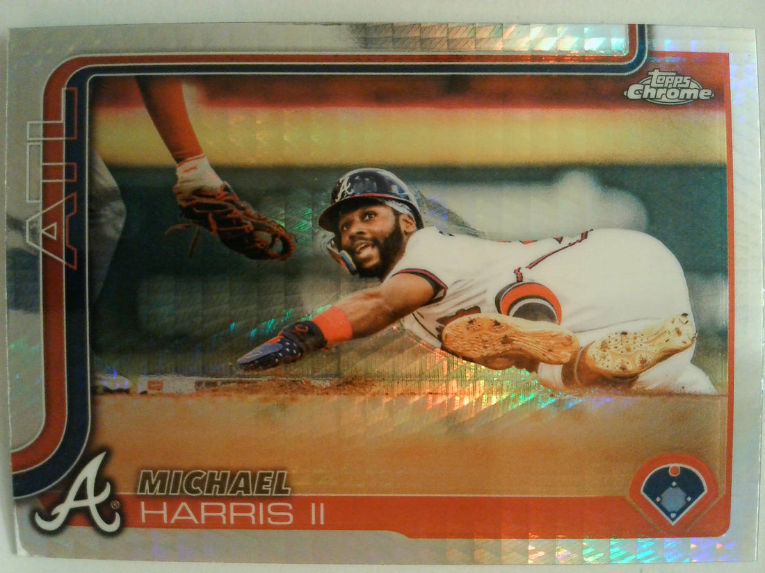 2025 Topps Chrome Baseball Prism Refractors Michael Harris II #230