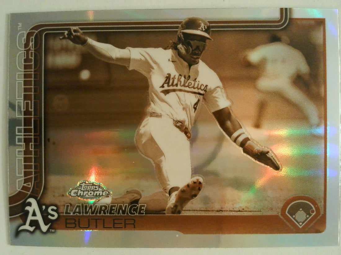 2025 Topps Chrome Baseball Sepia Refractors Lawrence Butler #67