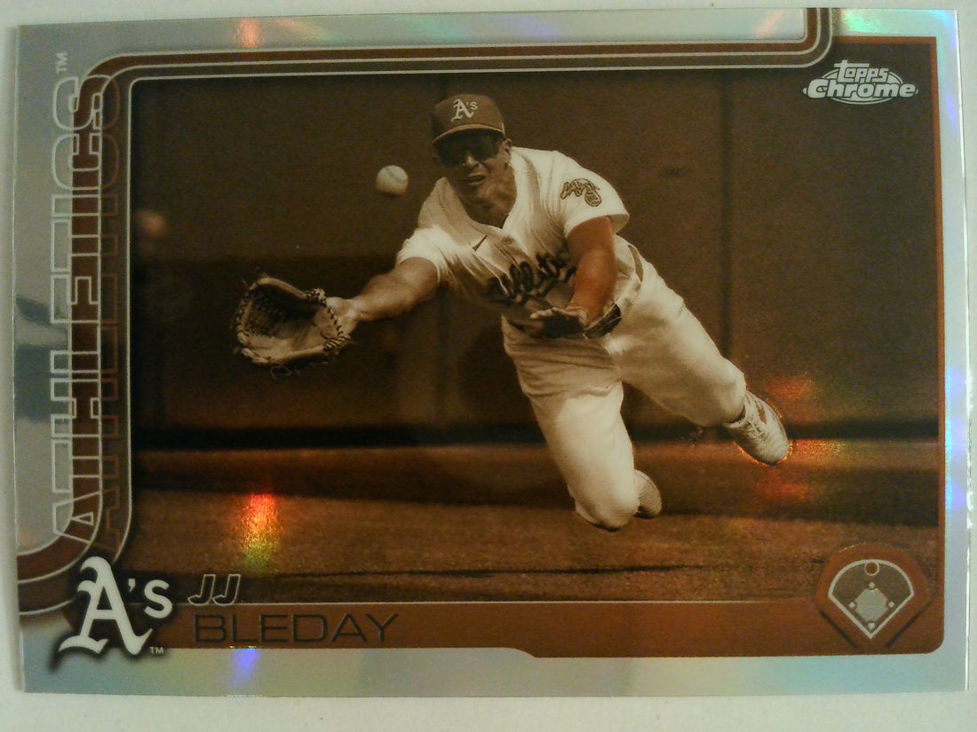 2025 Topps Chrome Baseball Sepia Refractors JJ Bleday #183