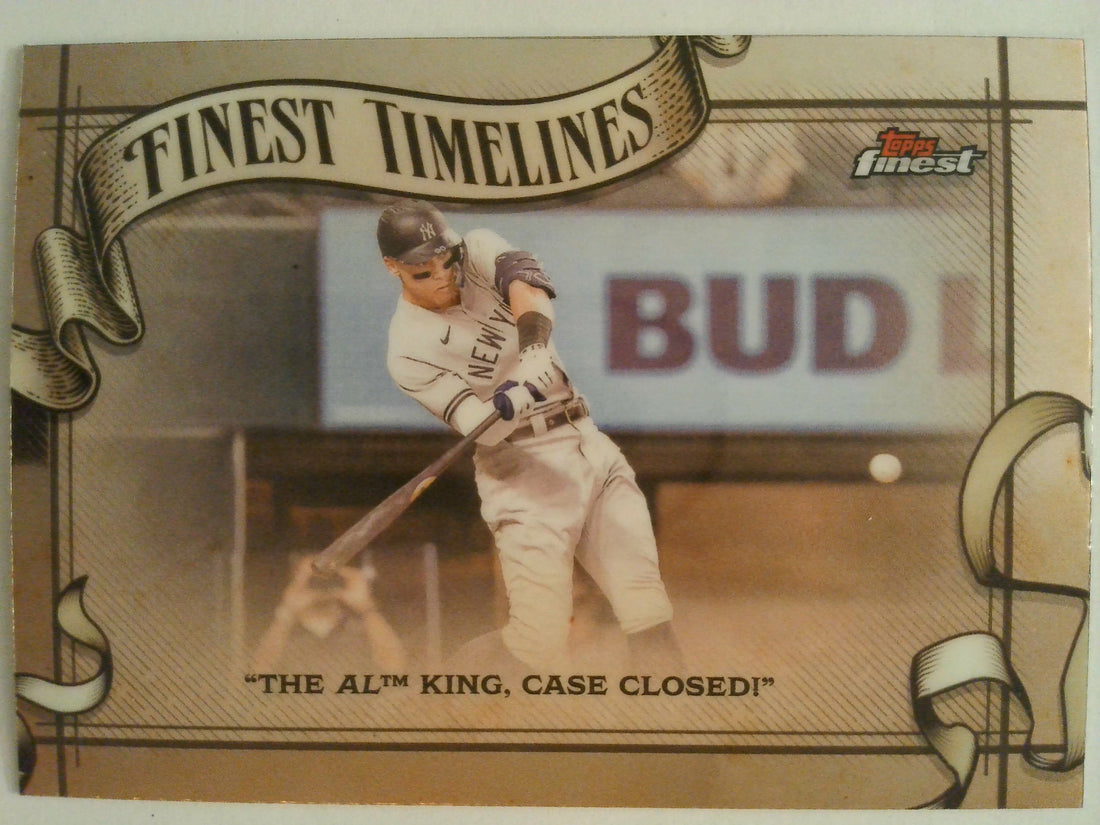 2025 Finest Baseball Finest Timelines Aaron Judge #FT-11
