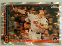 2025 Topps Chrome Baseball Raywave Refractors Masataka Yoshida #141