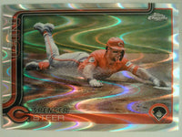 2025 Topps Chrome Baseball Raywave Refractors Spencer Steer #174