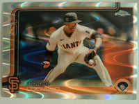 2025 Topps Chrome Baseball Raywave Refractors Marco Luciano #191