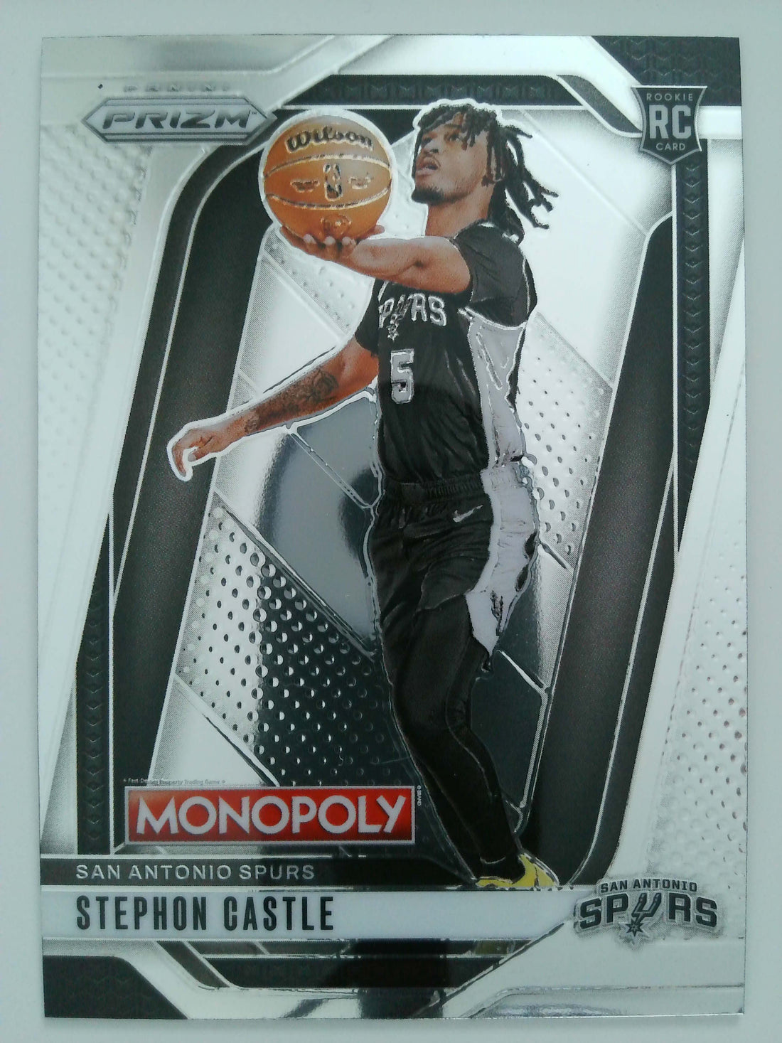 2024-25 Panini Prizm Monopoly Basketball Stephon Castle #75 Rookie