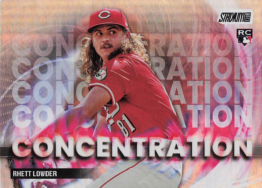 2025 Stadium Club Baseball Concentration Rhett Lowder #C-23