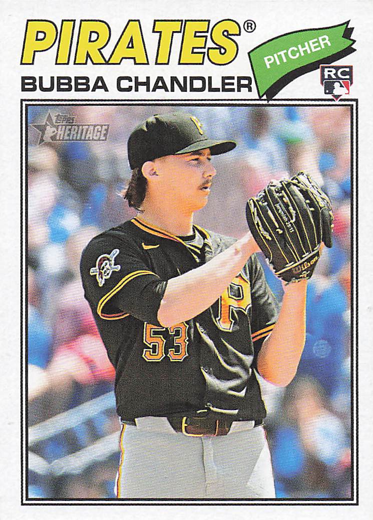 2026 Topps Heritage Baseball Bubba Chandler #265 RC