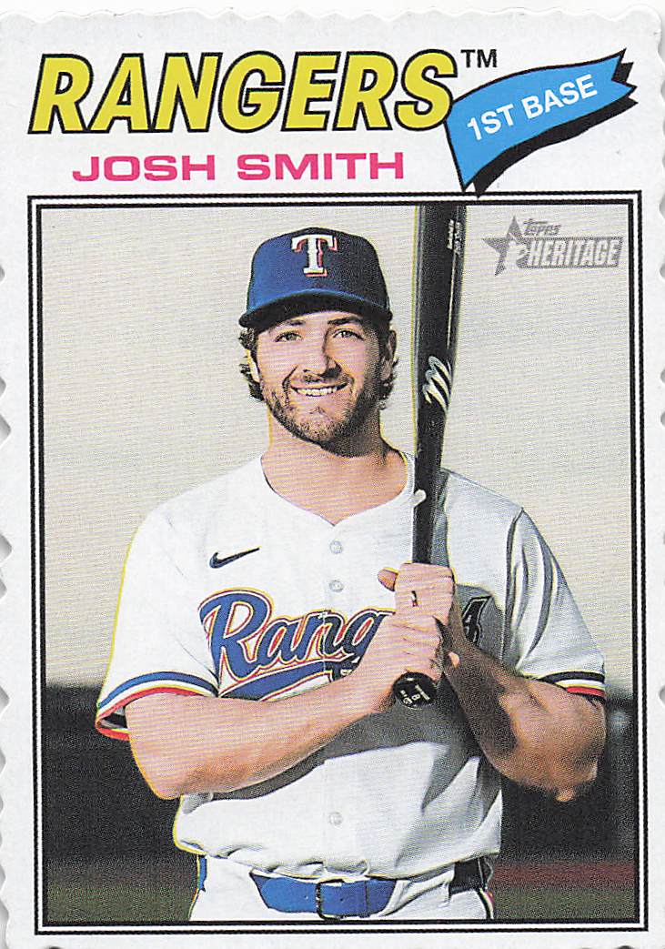 2026 Topps Heirtage Deckle Edge Josh Smith #301