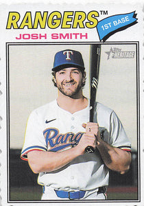 2026 Topps Heirtage Deckle Edge Josh Smith #301