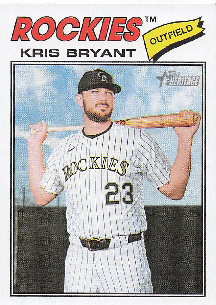 2026 Topps Heirtage Kris Bryant #22