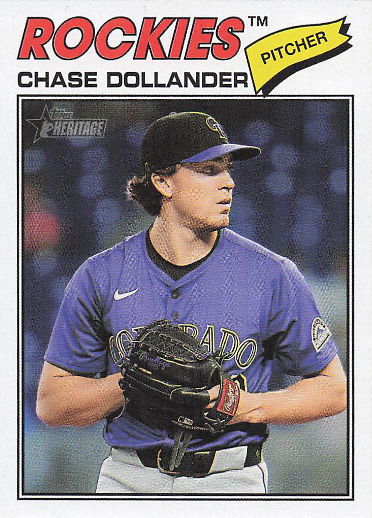 2026 Topps Heirtage Chase Dollander #91
