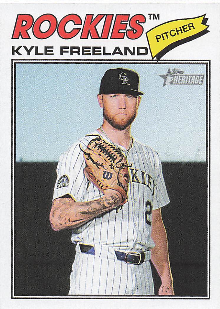2026 Topps Heirtage Kyle Freeland #92