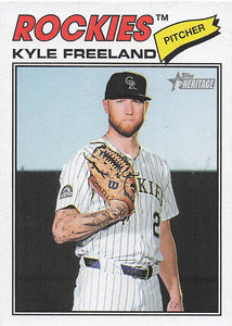 2026 Topps Heirtage Kyle Freeland #92
