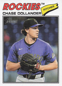 2026 Topps Heirtage Chase Dollander #91