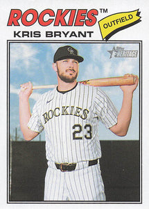 2026 Topps Heirtage Kris Bryant #22