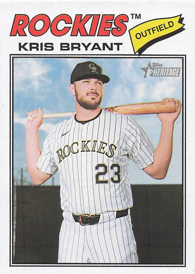2026 Topps Heirtage Kris Bryant #22