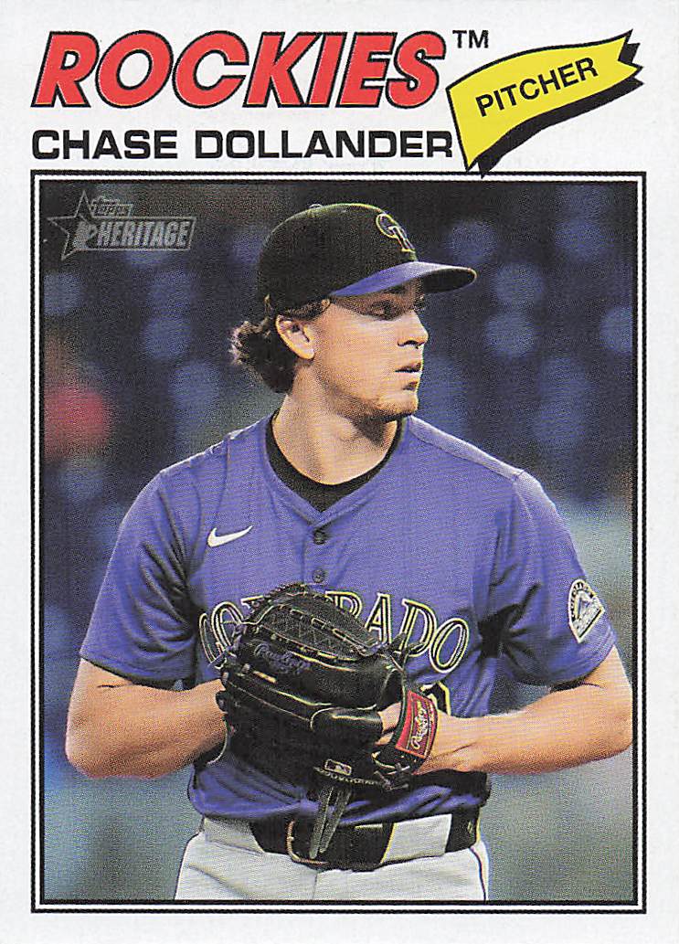 2026 Topps Heirtage Chase Dollander #91