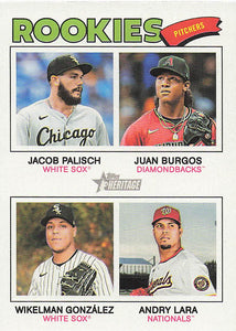 2026 Topps Heritage Palisch / Burgos / Gonzalez / Lara #378