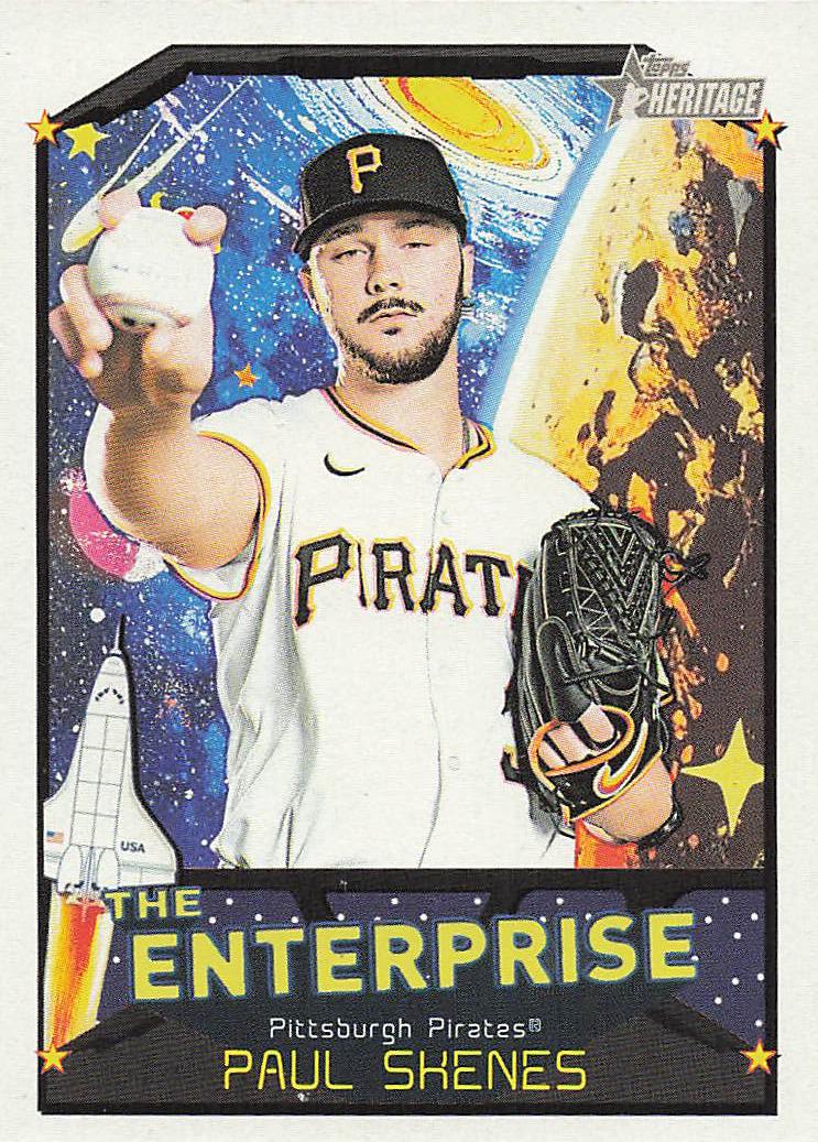 2026 Topps Heirtage The Enterprise Paul Skenes #TE-PS