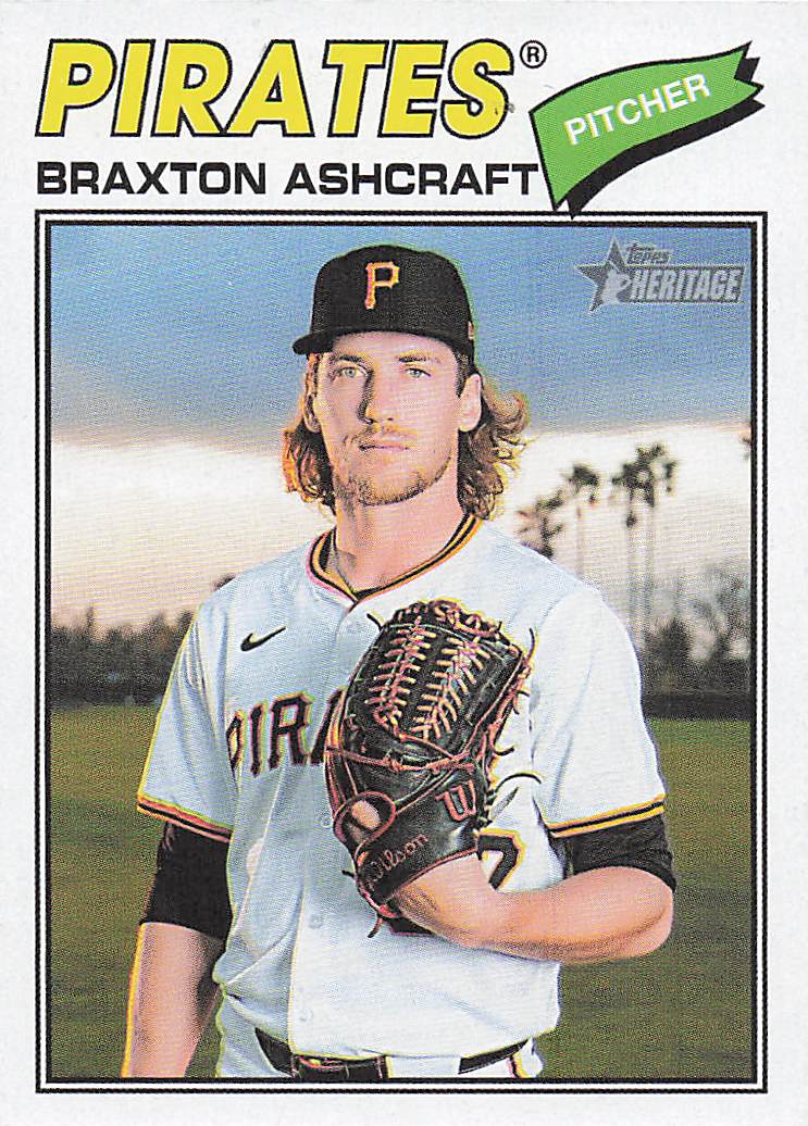 2026 Topps Heirtage Braxton Ashcraft #134