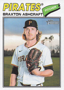 2026 Topps Heirtage Braxton Ashcraft #134