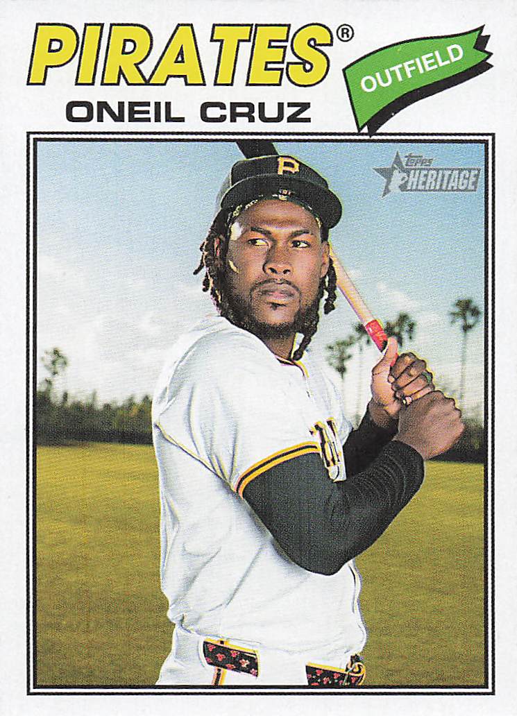 2026 Topps Heirtage Oneil Cruz #308