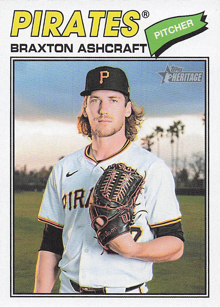 2026 Topps Heirtage Braxton Ashcraft #134