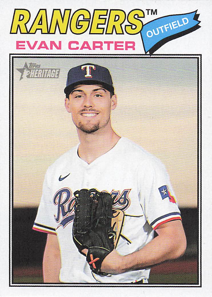 2026 Topps Heirtage Evan Carter #244