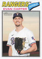 2026 Topps Heirtage Evan Carter #244